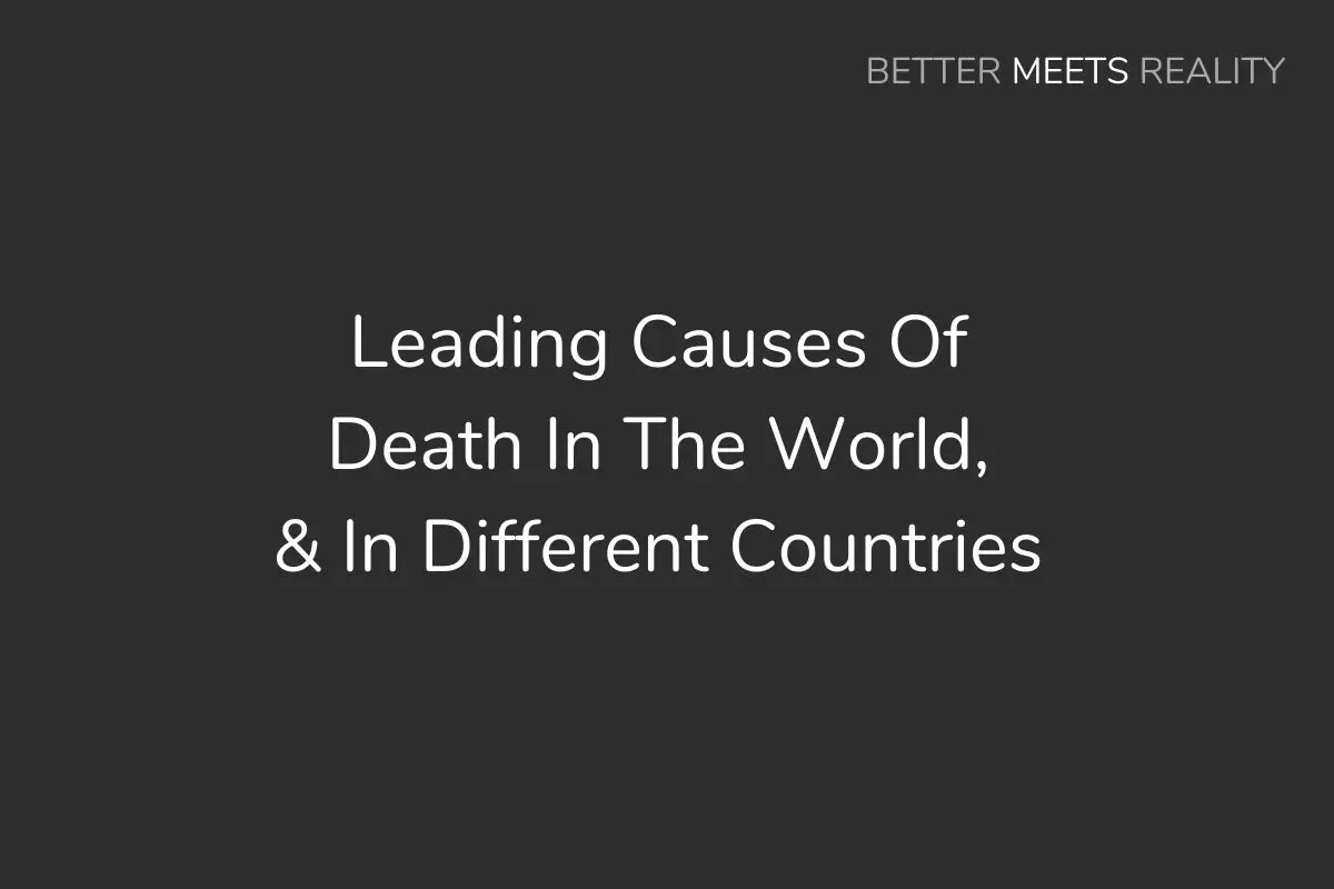 Leading Causes Of Death In The World, & In Different Countries